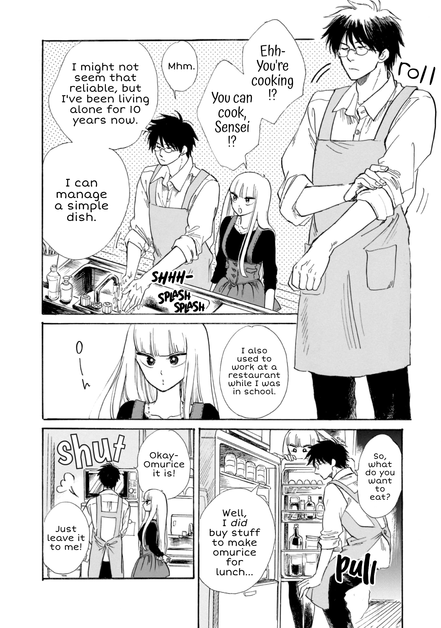 Shiota-Sensei To Amai-Chan - Chapter 21: Cup Ramen