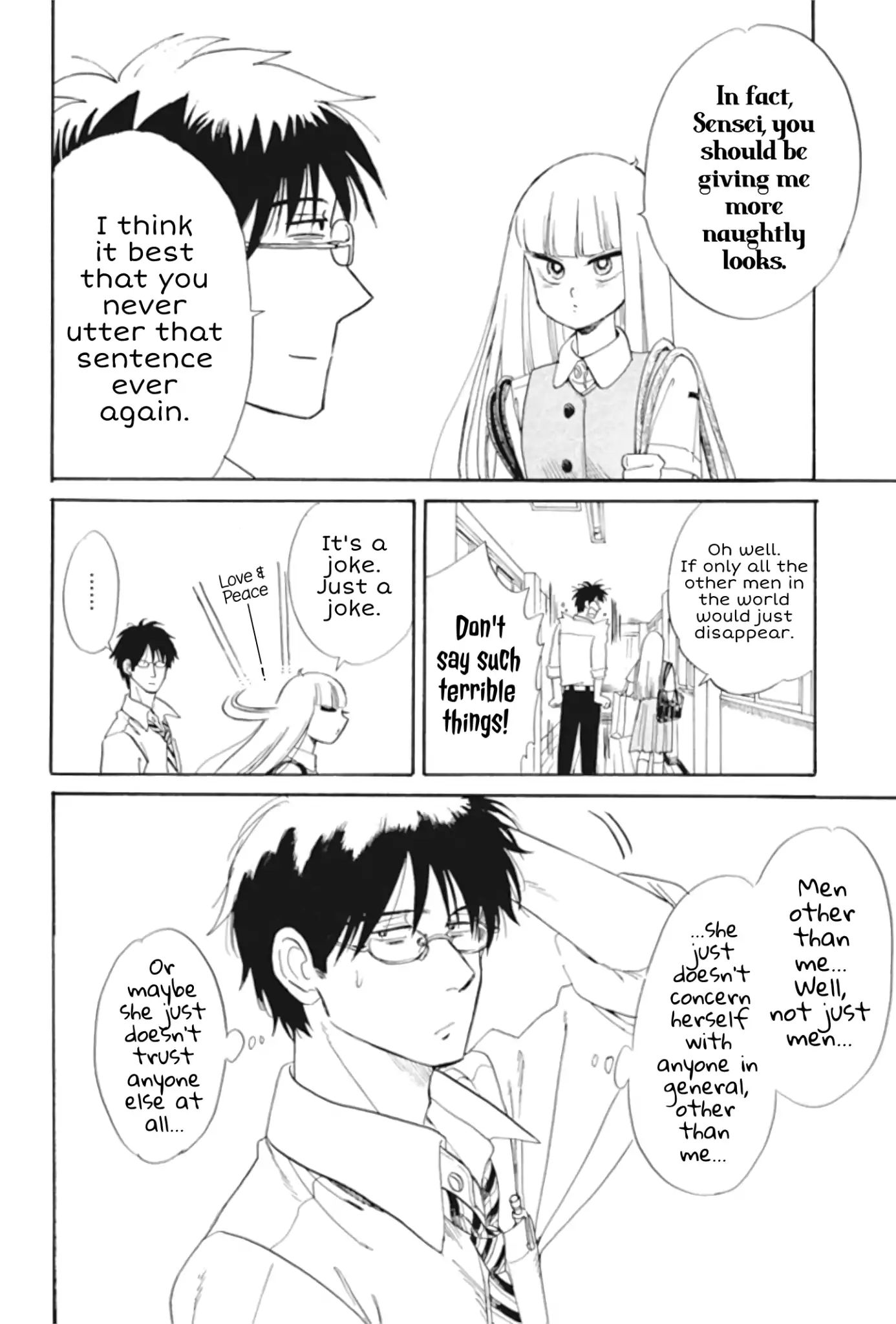 Shiota-Sensei To Amai-Chan - Chapter 30: Measurements