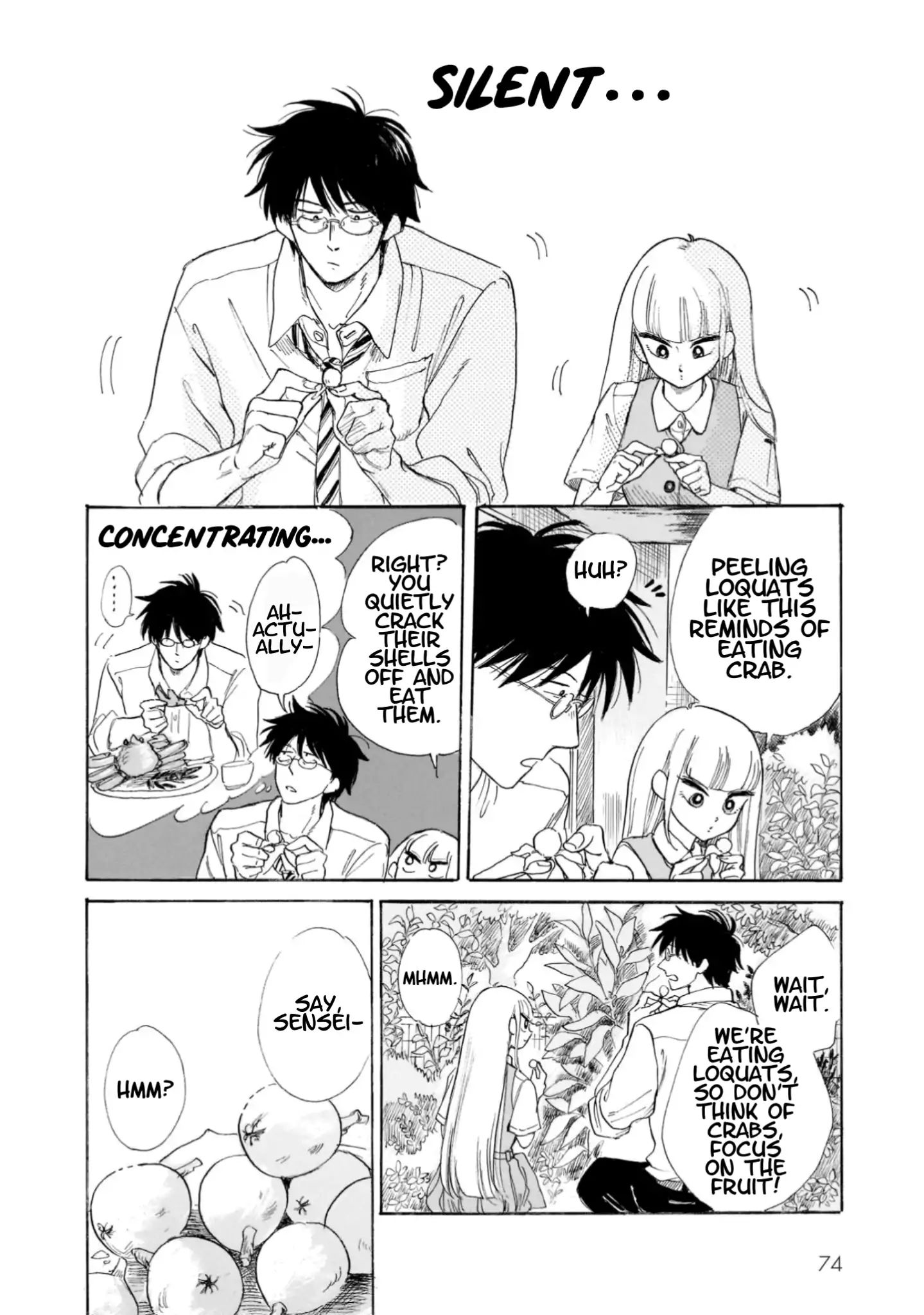 Shiota-Sensei To Amai-Chan - Chapter 18: Sigh