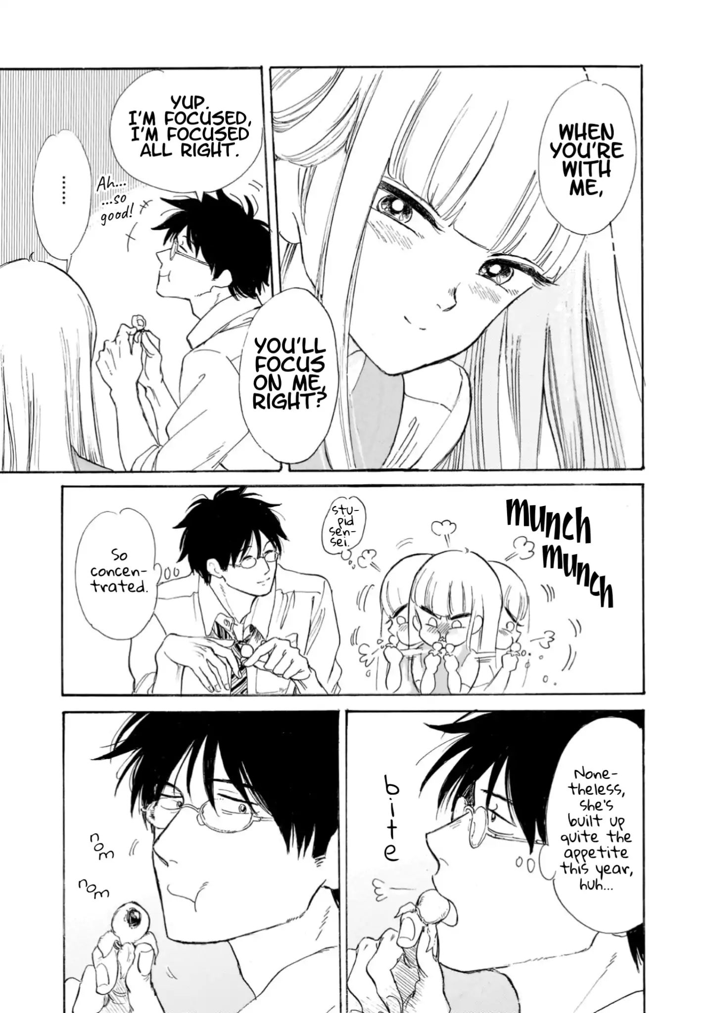 Shiota-Sensei To Amai-Chan - Chapter 18: Sigh