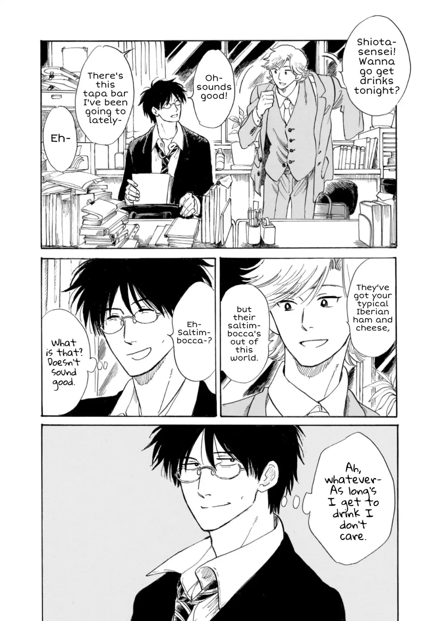 Shiota-Sensei To Amai-Chan - Chapter 22: Socializing