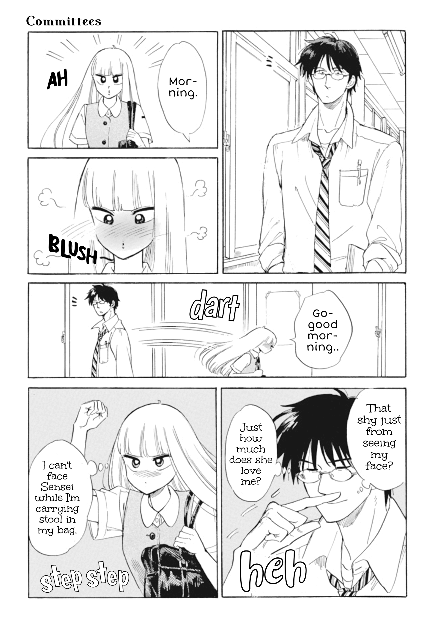 Shiota-Sensei To Amai-Chan - Chapter 32: Committees