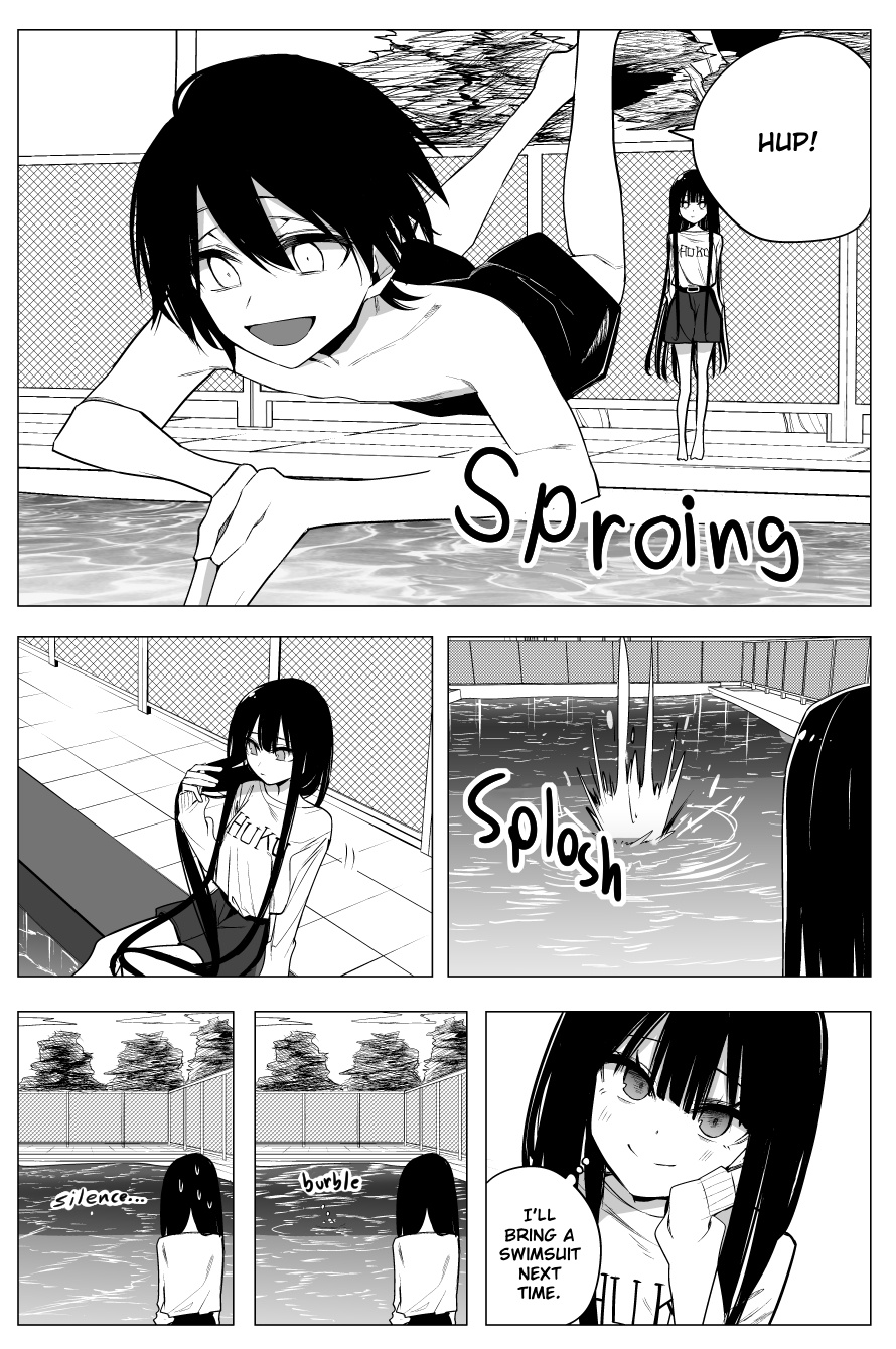 Mitsuishi-San Is Being Weird This Year - Chapter 32: Breaking Into The School Pool During Summer Vacation With A Girl