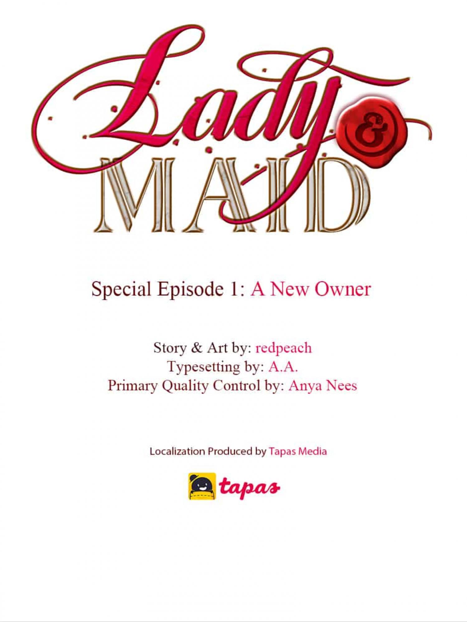 Lady & Maid - Special.32 : A New Owner