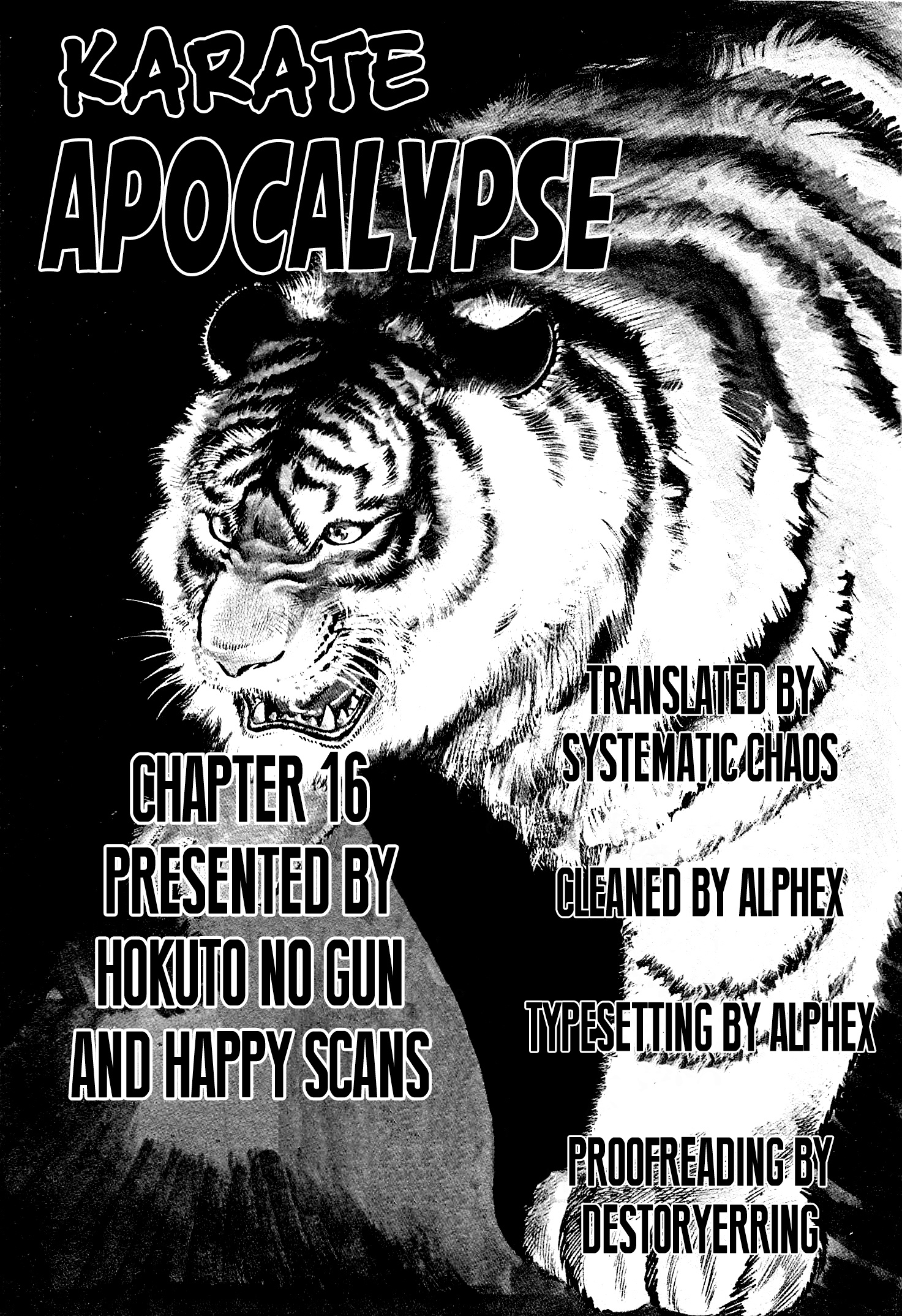 Karate Apocalypse - Vol.3 Chapter 16: The Four Beasts