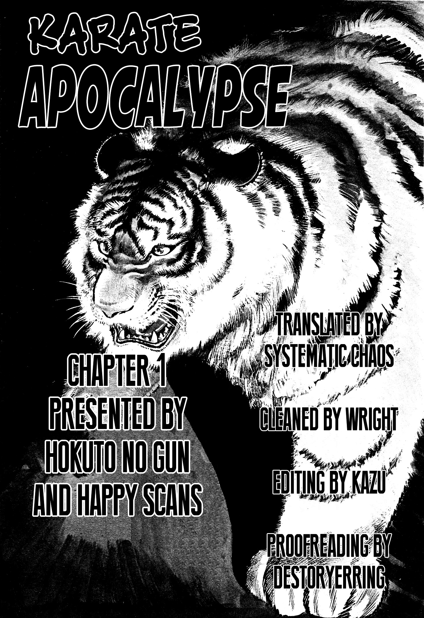 Karate Apocalypse - Vol.1 Chapter 1