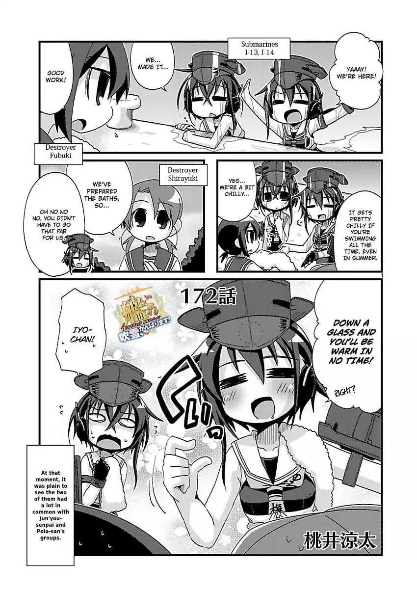 Kantai Collection - Kankore - 4-Koma Comic - Fubuki, Ganbarimasu! - Chapter 172