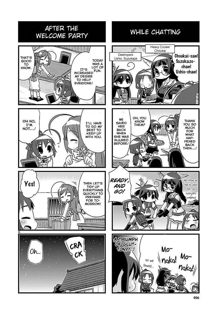 Kantai Collection - Kankore - 4-Koma Comic - Fubuki, Ganbarimasu! - Chapter 66