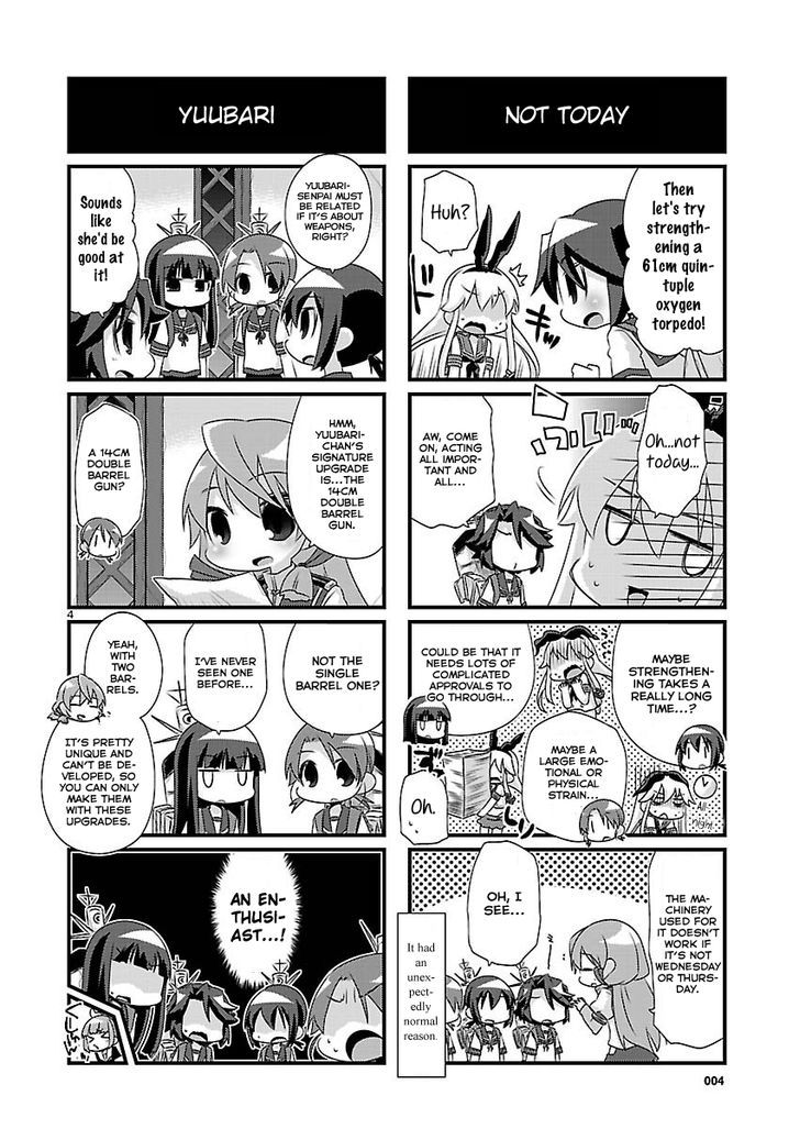 Kantai Collection - Kankore - 4-Koma Comic - Fubuki, Ganbarimasu! - Chapter 69