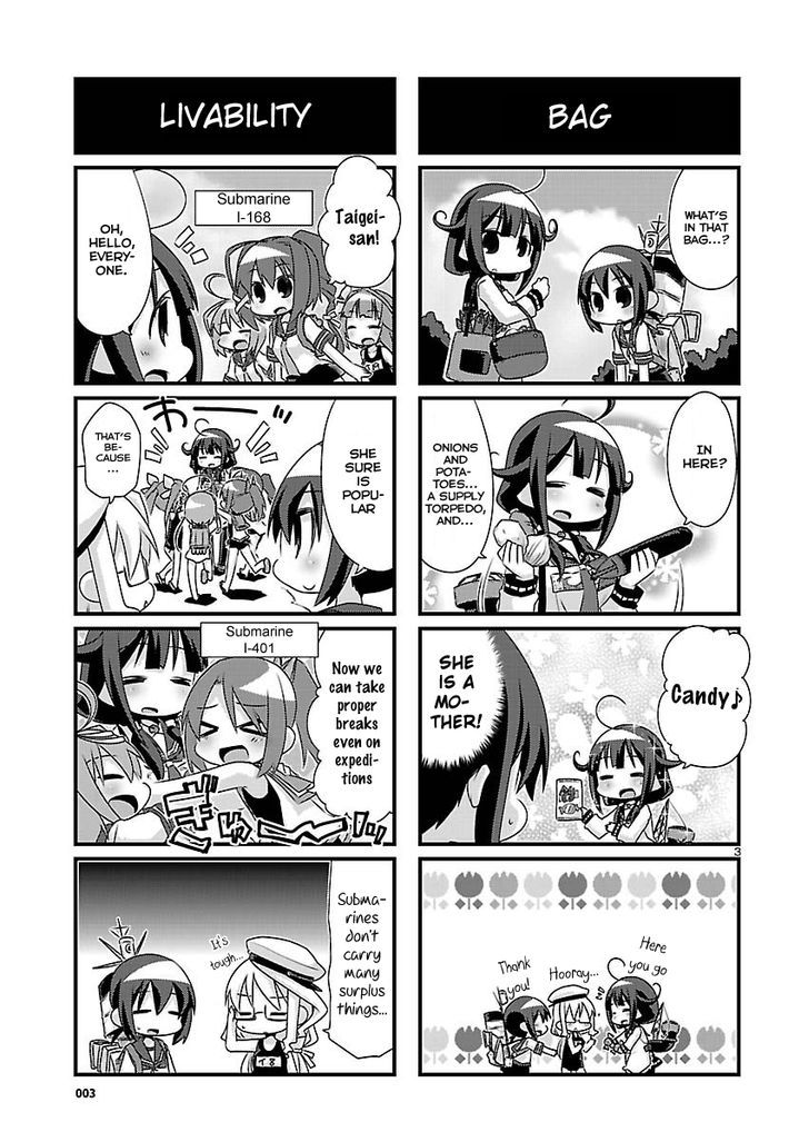 Kantai Collection - Kankore - 4-Koma Comic - Fubuki, Ganbarimasu! - Chapter 63