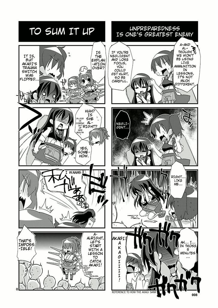 Kantai Collection - Kankore - 4-Koma Comic - Fubuki, Ganbarimasu! - Chapter 1