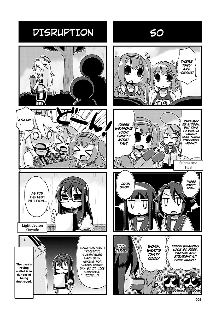 Kantai Collection - Kankore - 4-Koma Comic - Fubuki, Ganbarimasu! - Chapter 145