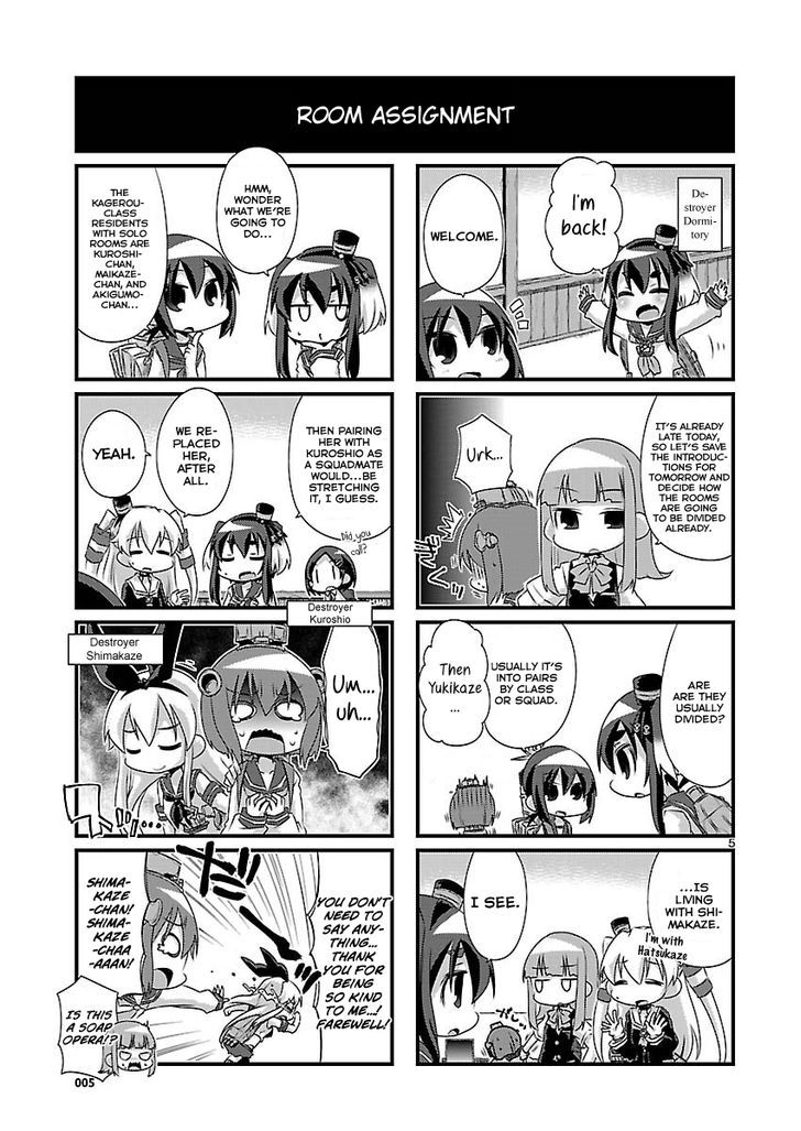 Kantai Collection - Kankore - 4-Koma Comic - Fubuki, Ganbarimasu! - Chapter 58