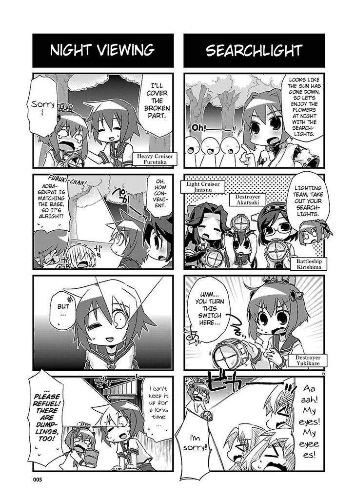 Kantai Collection - Kankore - 4-Koma Comic - Fubuki, Ganbarimasu! - Chapter 35