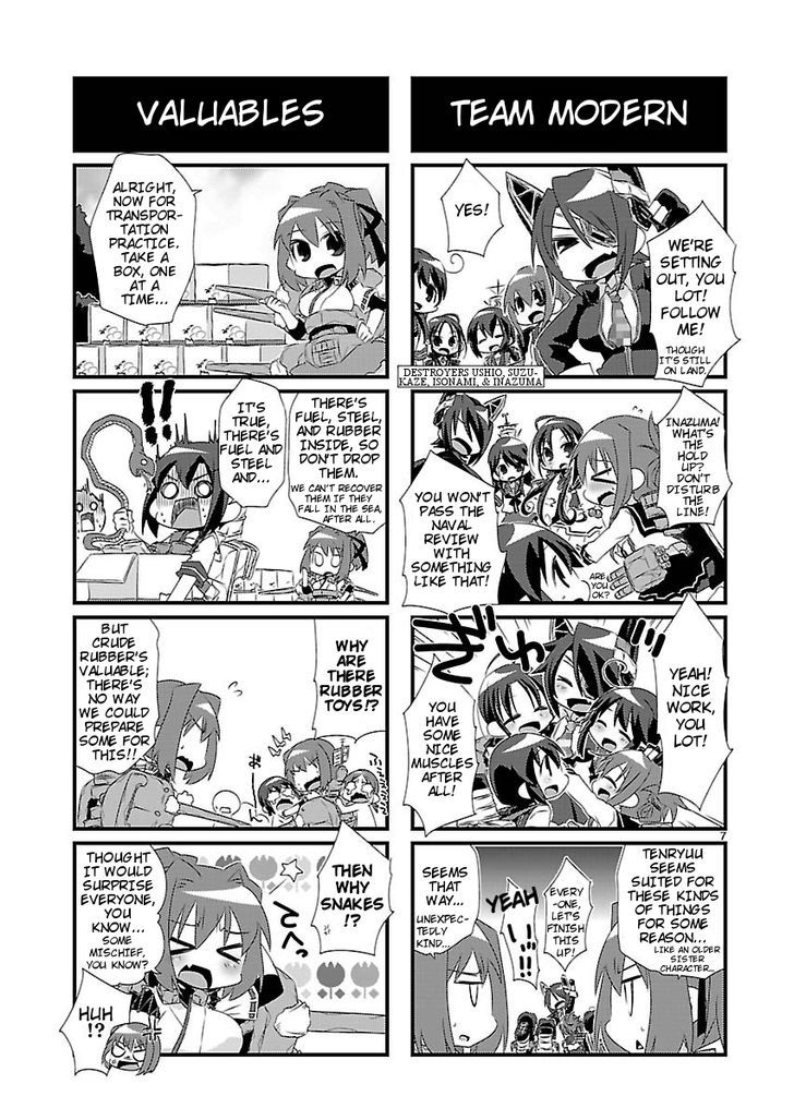 Kantai Collection - Kankore - 4-Koma Comic - Fubuki, Ganbarimasu! - Chapter 6