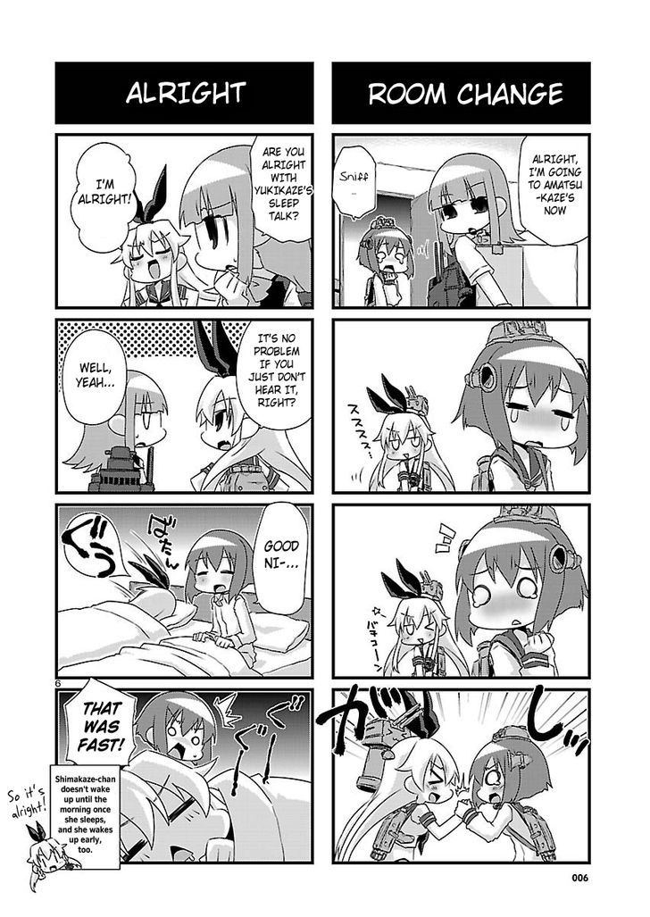 Kantai Collection - Kankore - 4-Koma Comic - Fubuki, Ganbarimasu! - Chapter 42