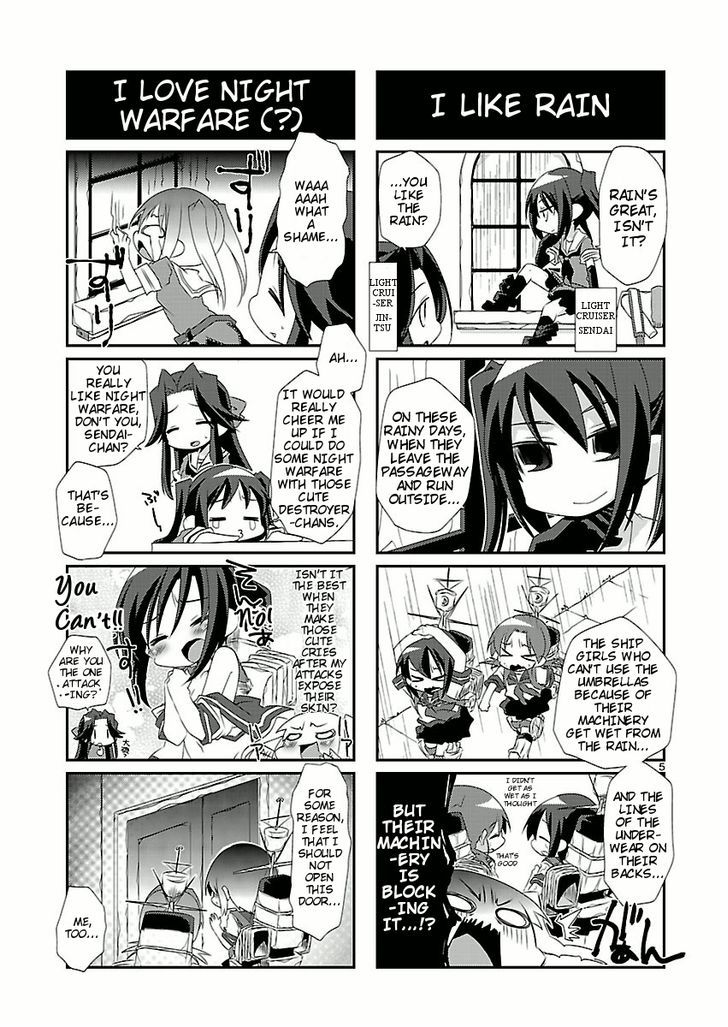 Kantai Collection - Kankore - 4-Koma Comic - Fubuki, Ganbarimasu! - Chapter 3