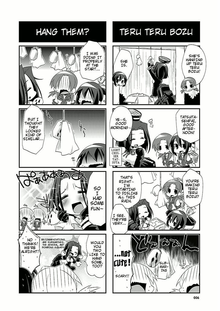 Kantai Collection - Kankore - 4-Koma Comic - Fubuki, Ganbarimasu! - Chapter 3