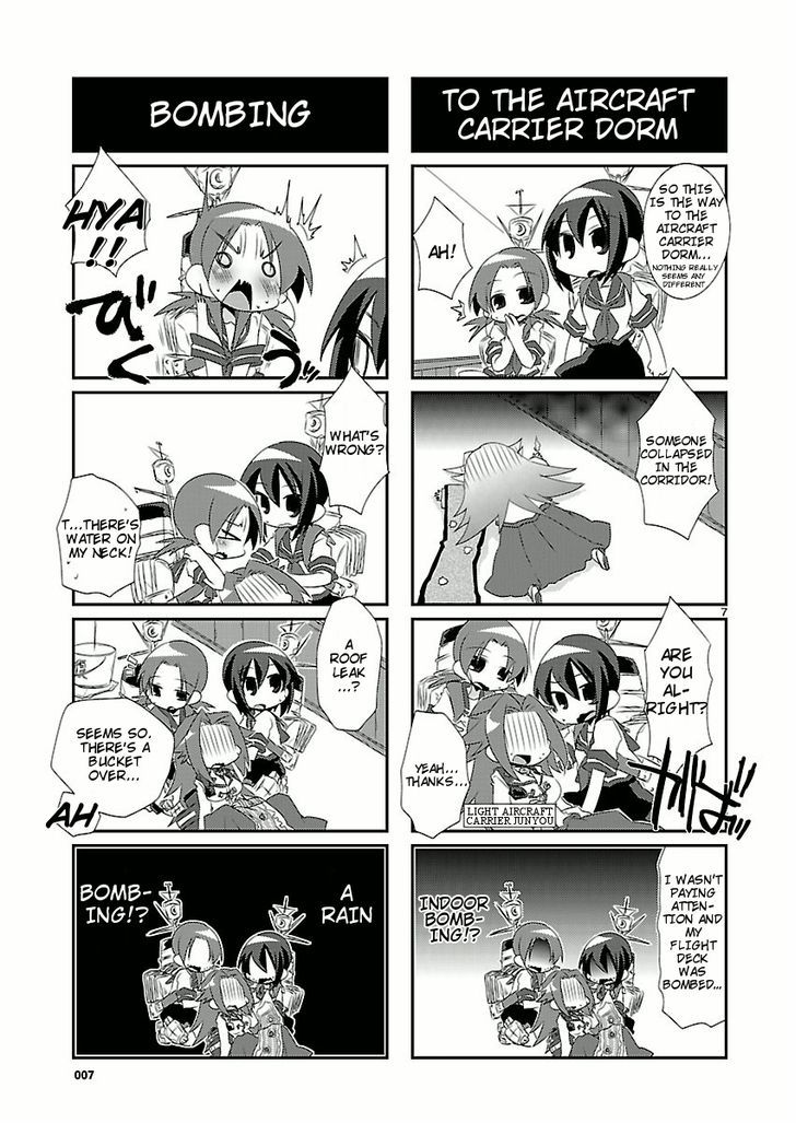 Kantai Collection - Kankore - 4-Koma Comic - Fubuki, Ganbarimasu! - Chapter 3