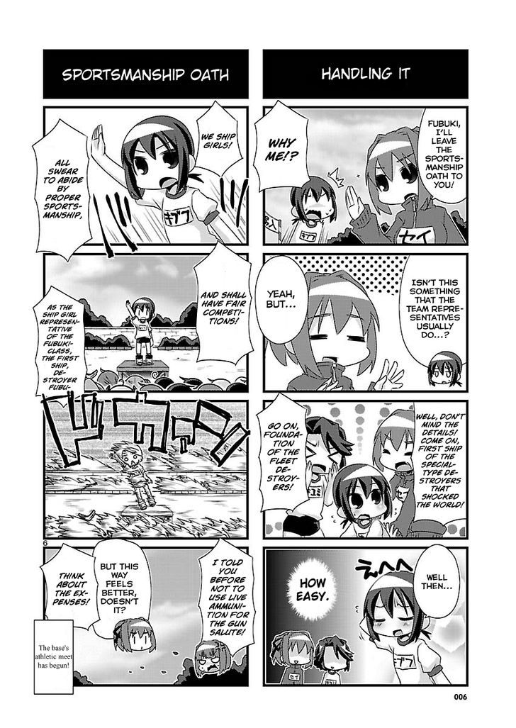 Kantai Collection - Kankore - 4-Koma Comic - Fubuki, Ganbarimasu! - Chapter 59