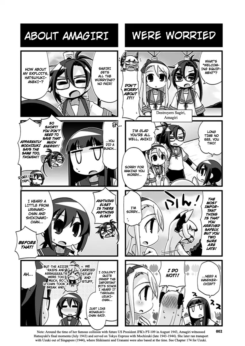 Kantai Collection - Kankore - 4-Koma Comic - Fubuki, Ganbarimasu! - Chapter 196