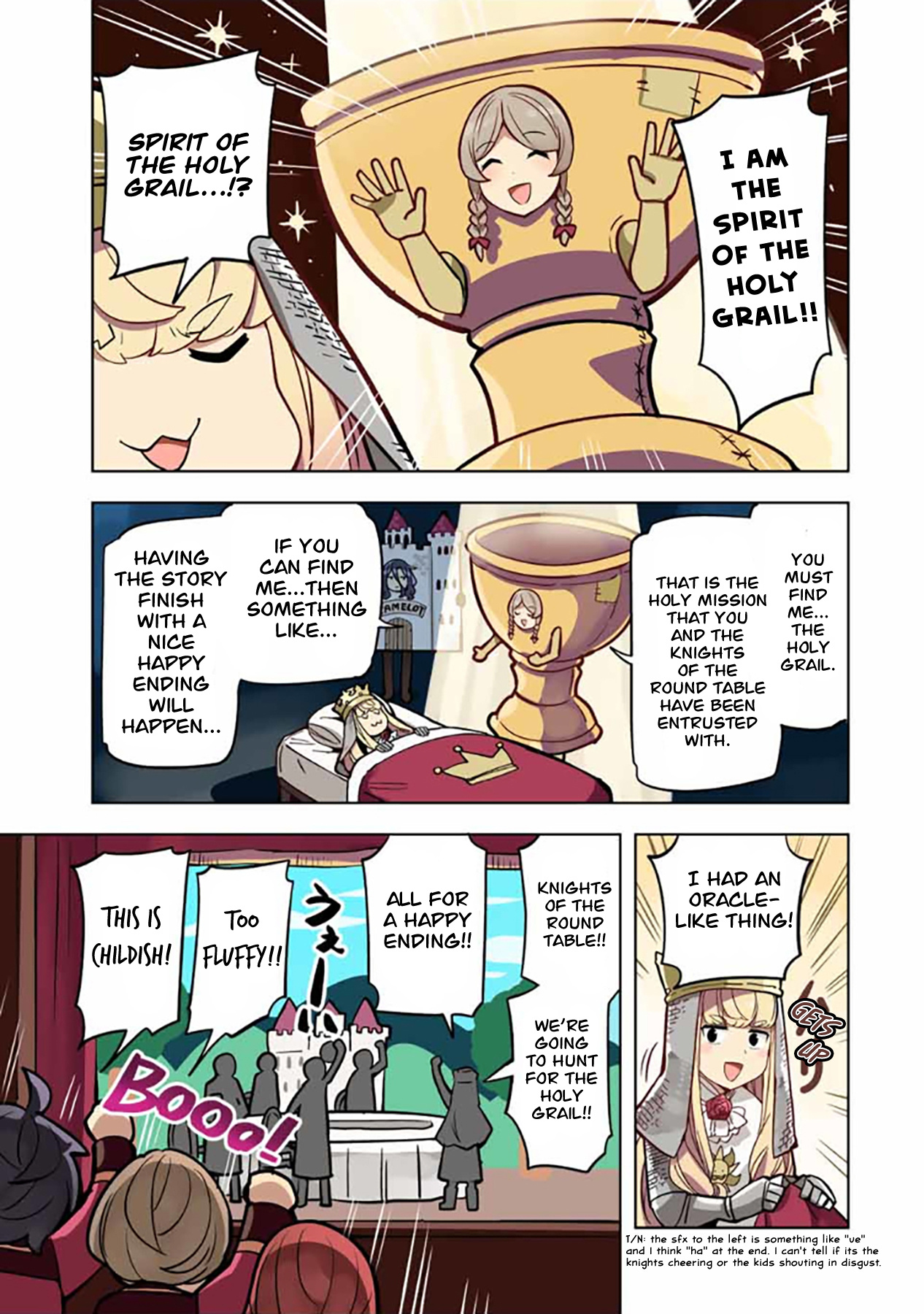 Queen's Academy - Vol.3 Chapter 19: Her Majesty's Legend Of The Holy Grail