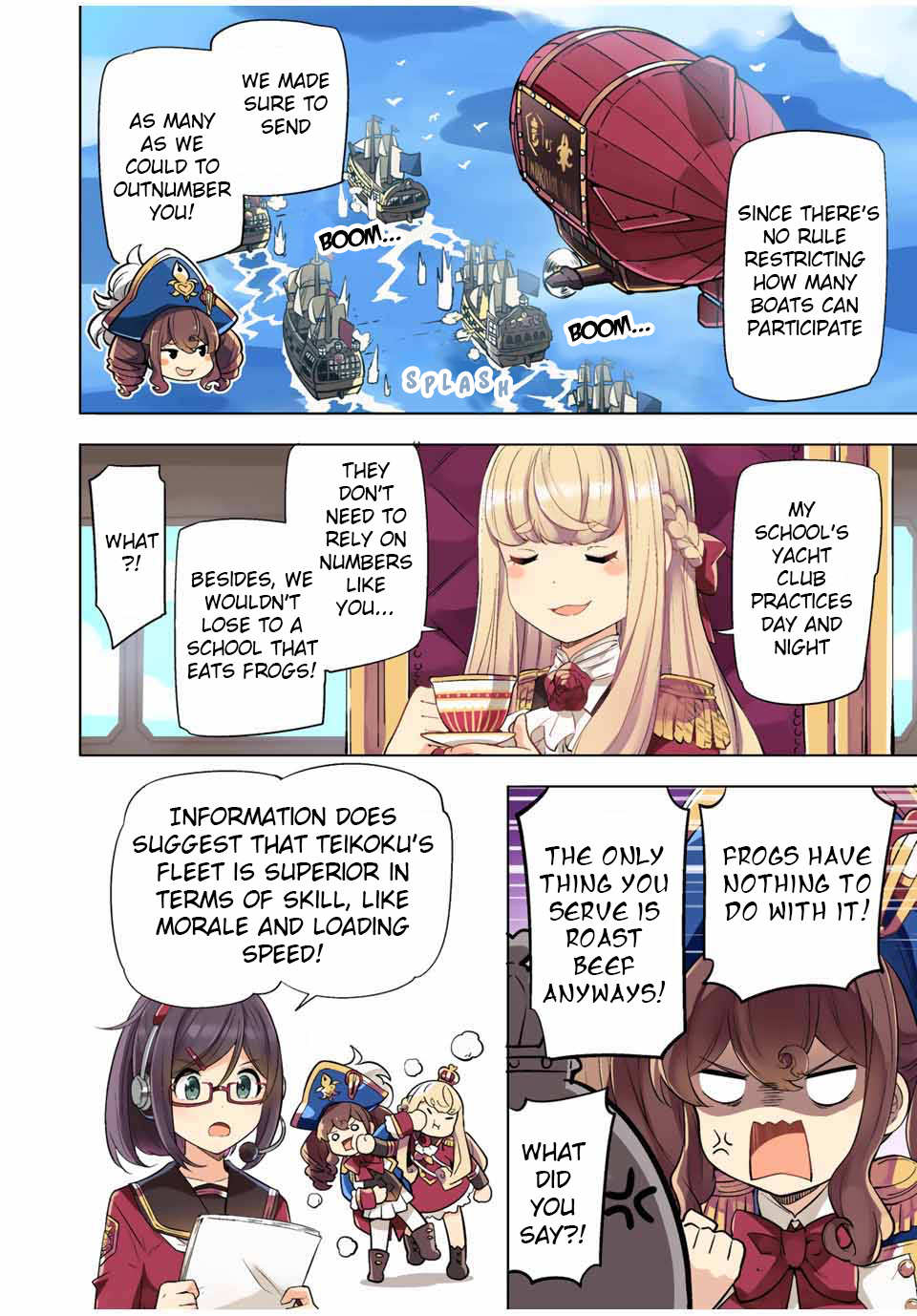 Queen's Academy - Vol.1 Chapter 3: Her Majesty's Invincible Fleet