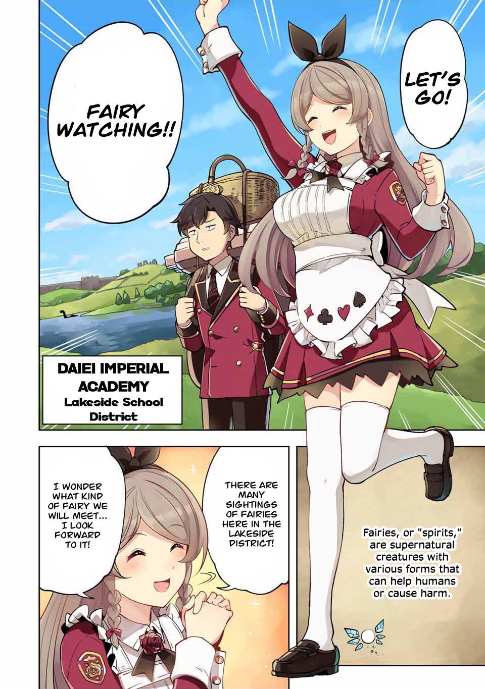 Queen's Academy - Vol.1 Chapter 9: Her Majesty's Unknowingly Small World