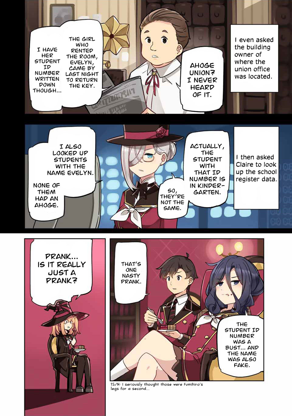 Queen's Academy - Vol.1 Chapter 15: Her Majesty's Great Detective (Examination)