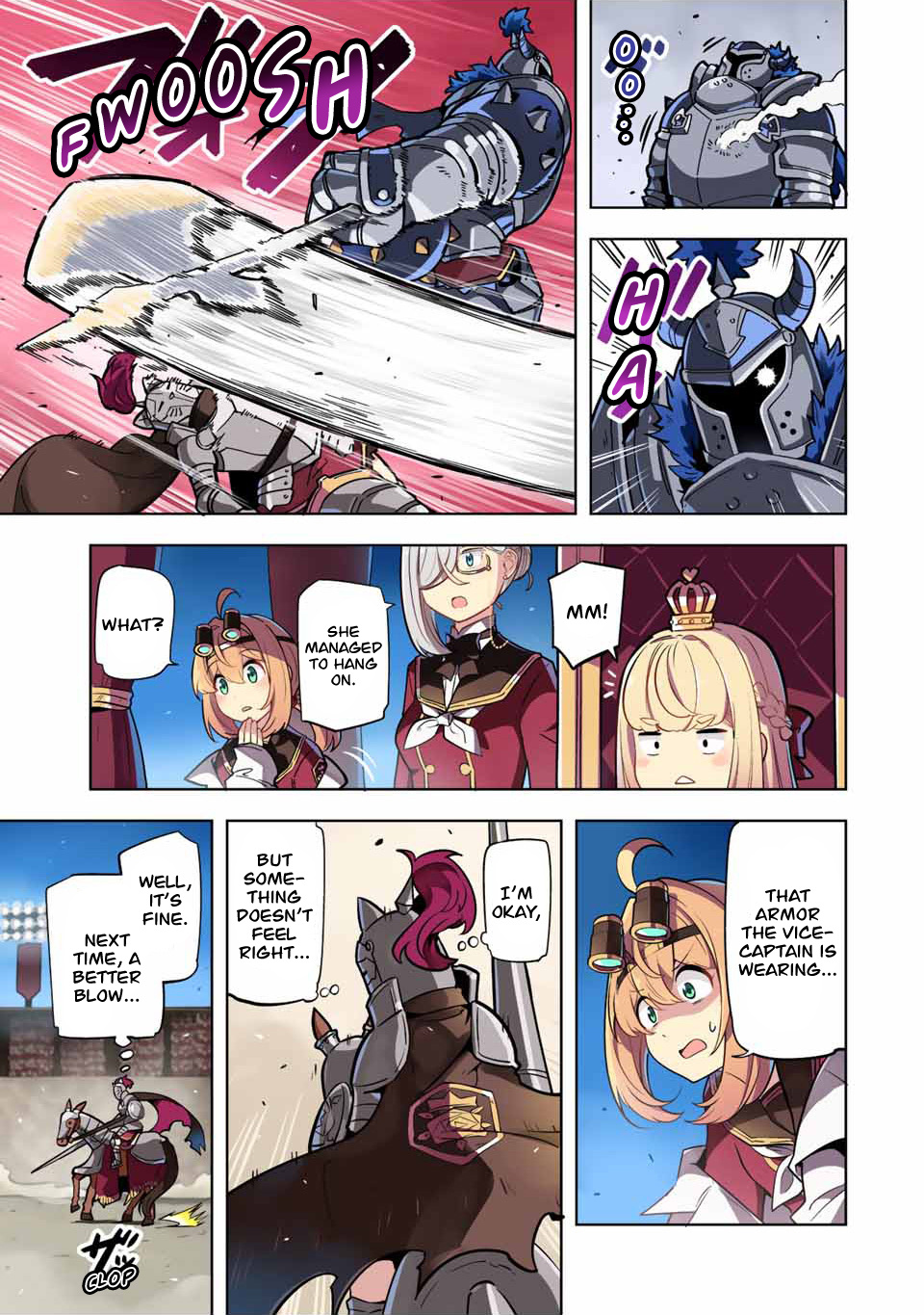 Queen's Academy - Vol.1 Chapter 8: Her Majesty's Tales Of Chivalry