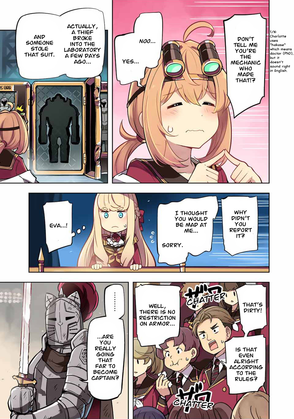 Queen's Academy - Vol.1 Chapter 8: Her Majesty's Tales Of Chivalry