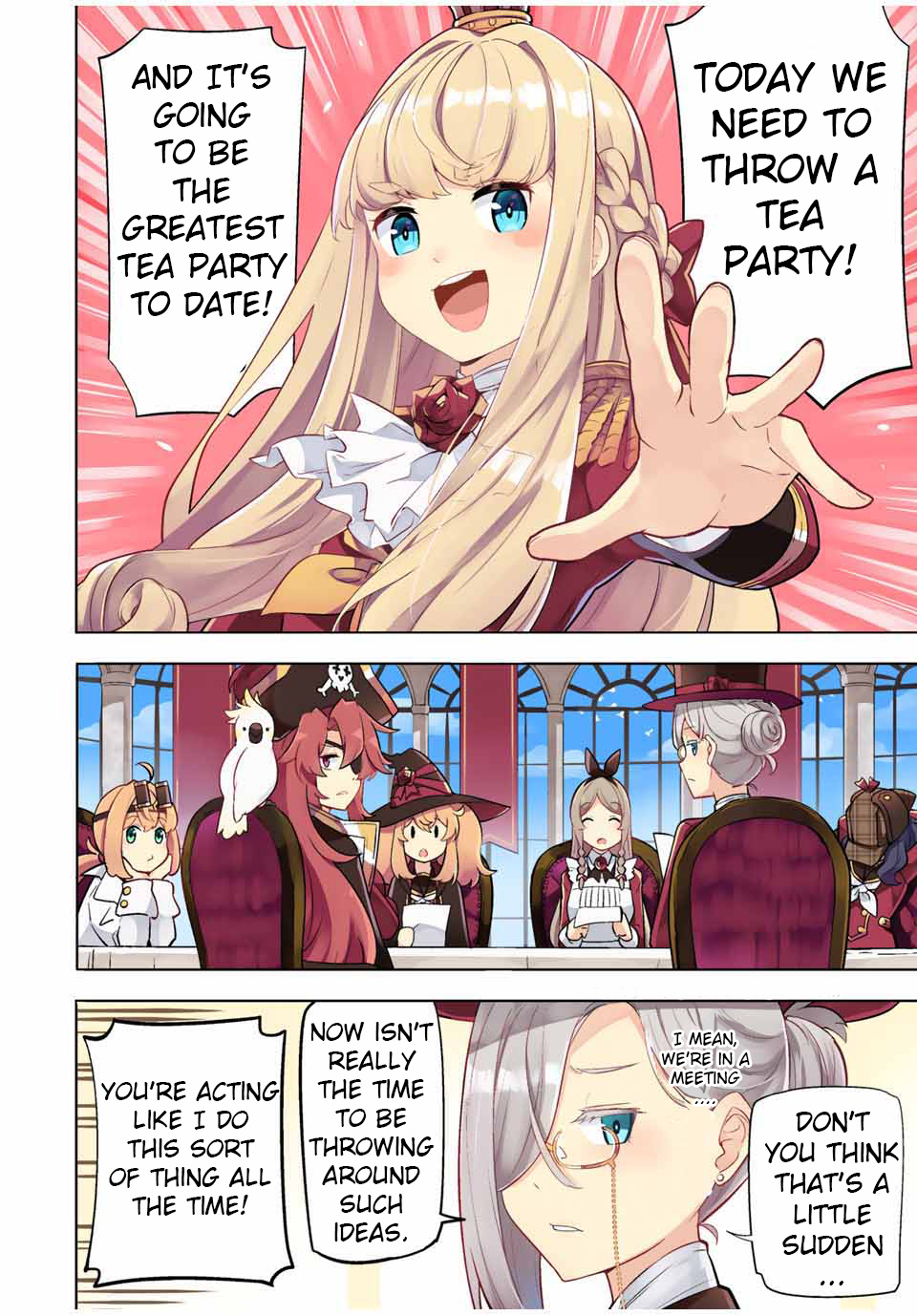 Queen's Academy - Vol.1 Chapter 2: Her Majesty's Tea Party After School