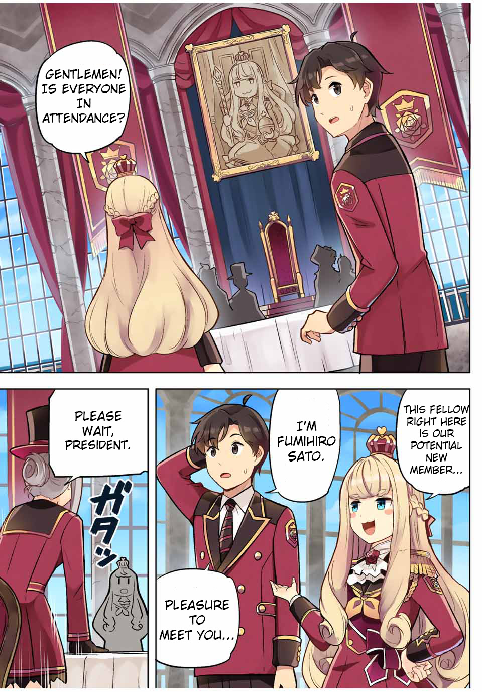 Queen's Academy - Vol.1 Chapter 1: Her Majesty's Student Council