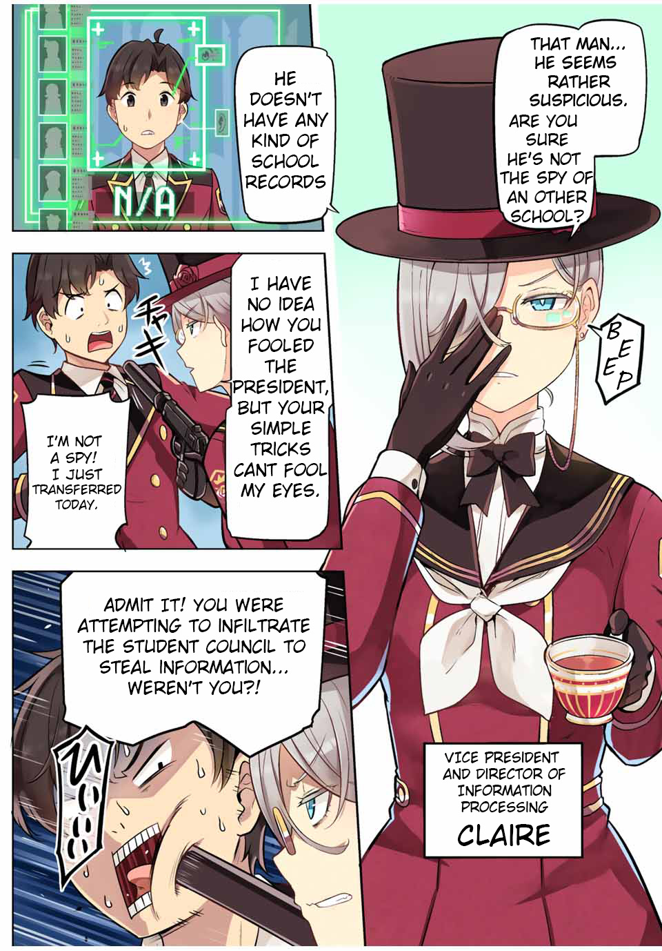 Queen's Academy - Vol.1 Chapter 1: Her Majesty's Student Council