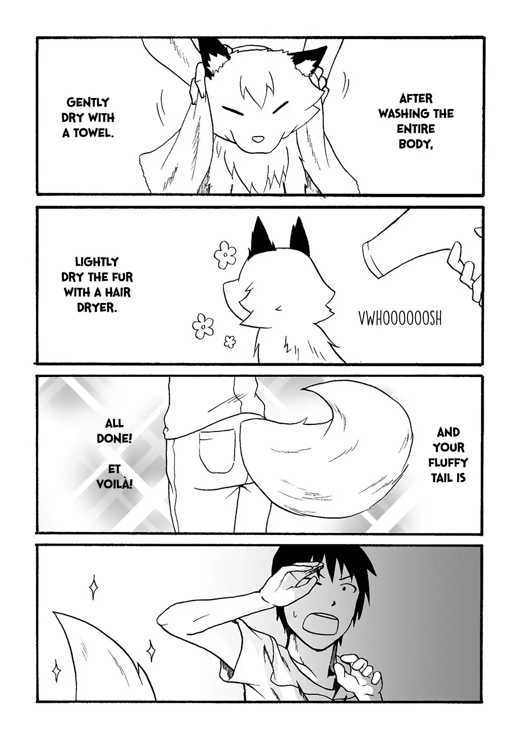 Totsugi Okureta Kitsune Ga Yome Ni Kuru Hanashi - Vol.2 Chapter 17: How To Wash Your Fox