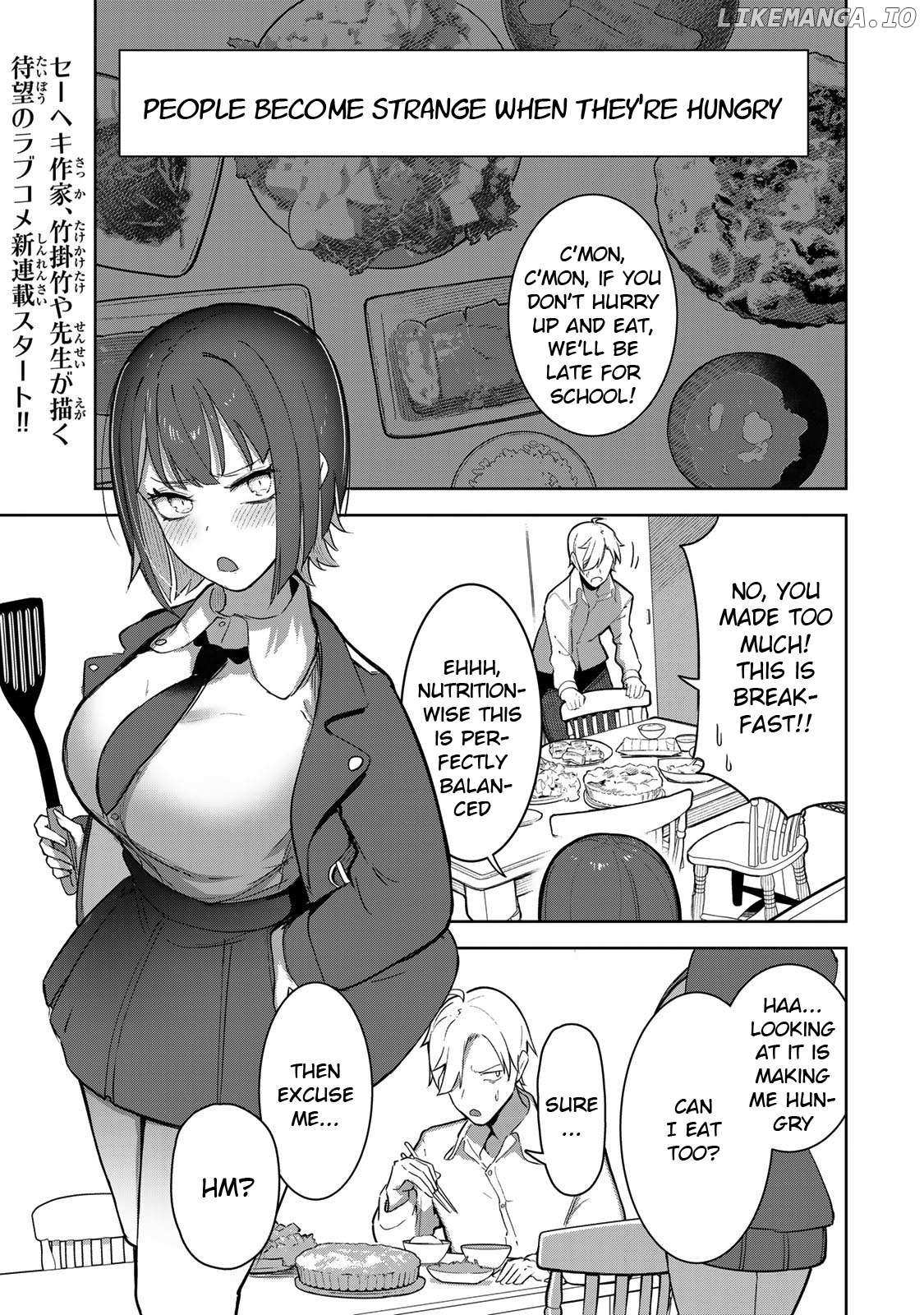 Kyuuketsuki-san wa Chitoraretai - Chapter 1