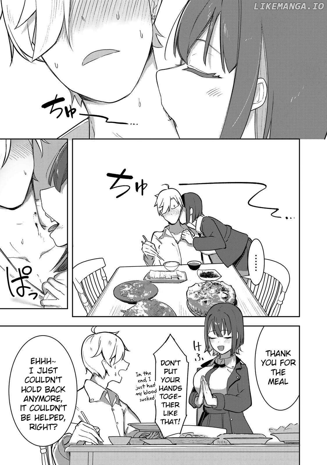 Kyuuketsuki-san wa Chitoraretai - Chapter 1