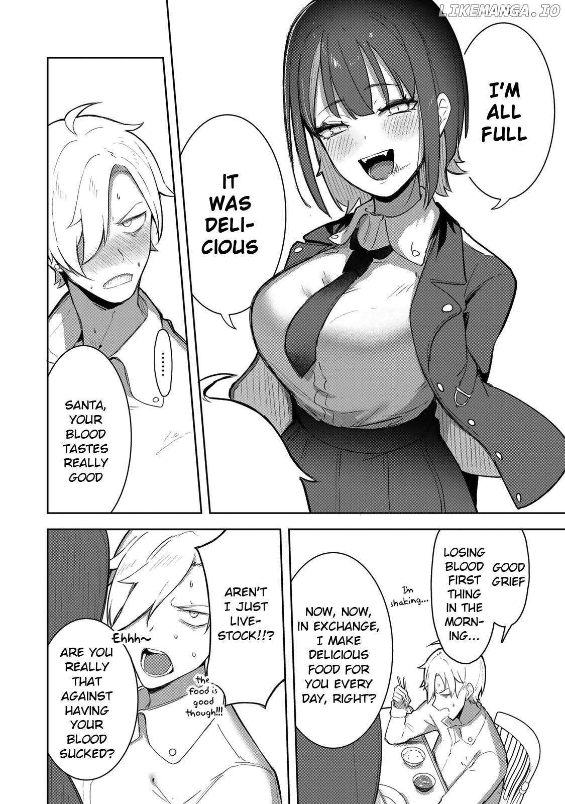 Kyuuketsuki-san wa Chitoraretai - Chapter 1