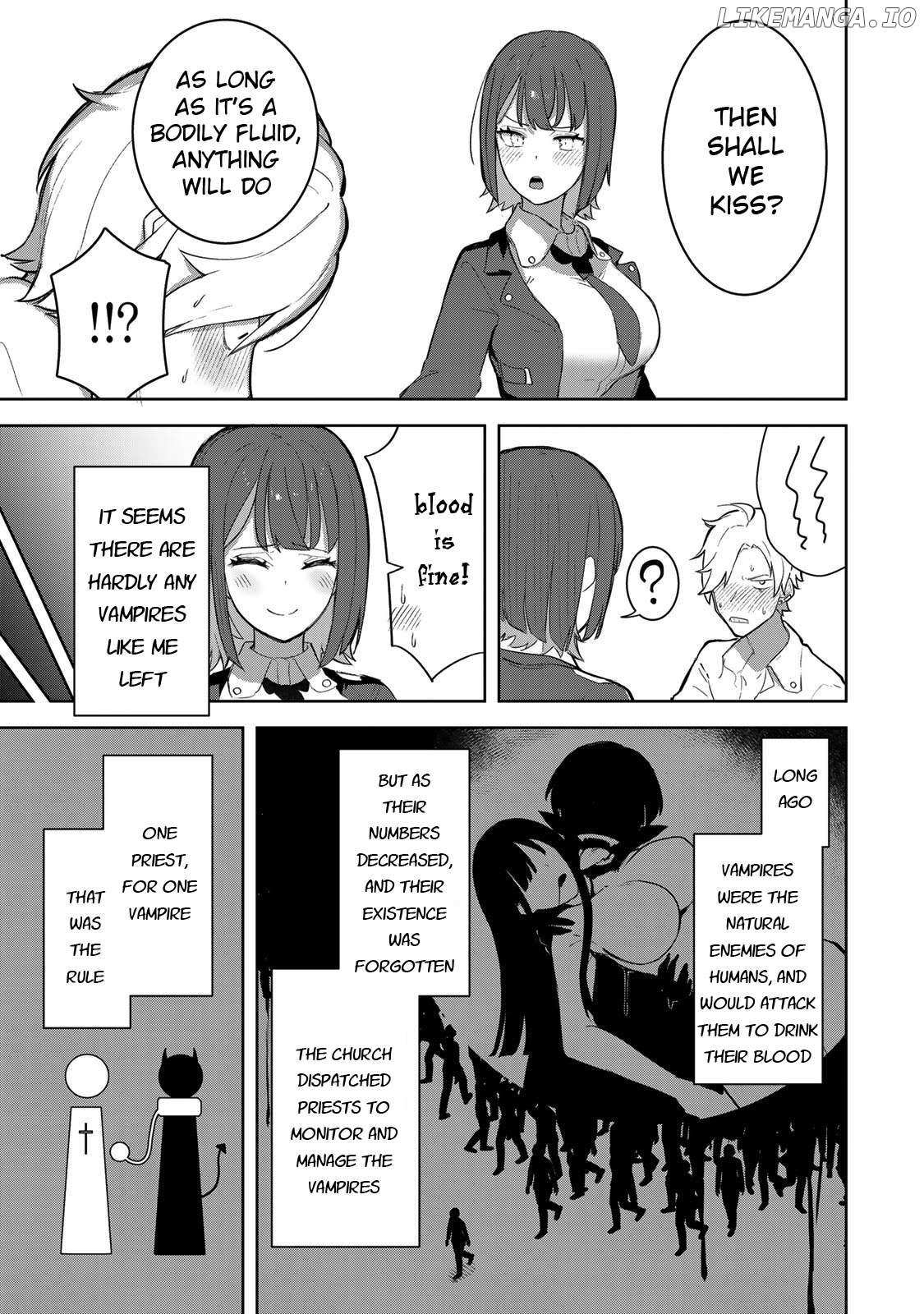 Kyuuketsuki-san wa Chitoraretai - Chapter 1