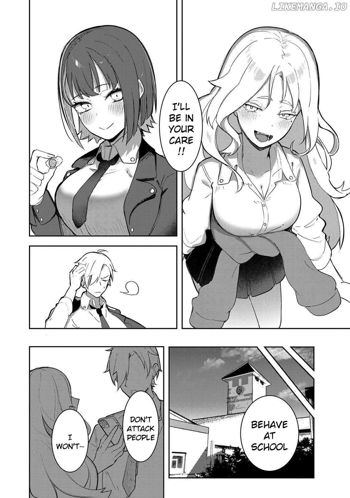 Kyuuketsuki-san wa Chitoraretai - Chapter 1