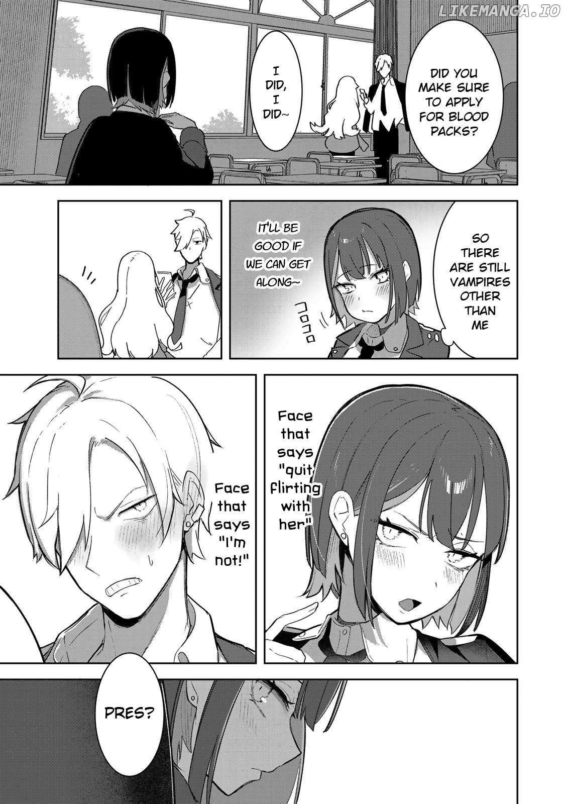 Kyuuketsuki-san wa Chitoraretai - Chapter 1