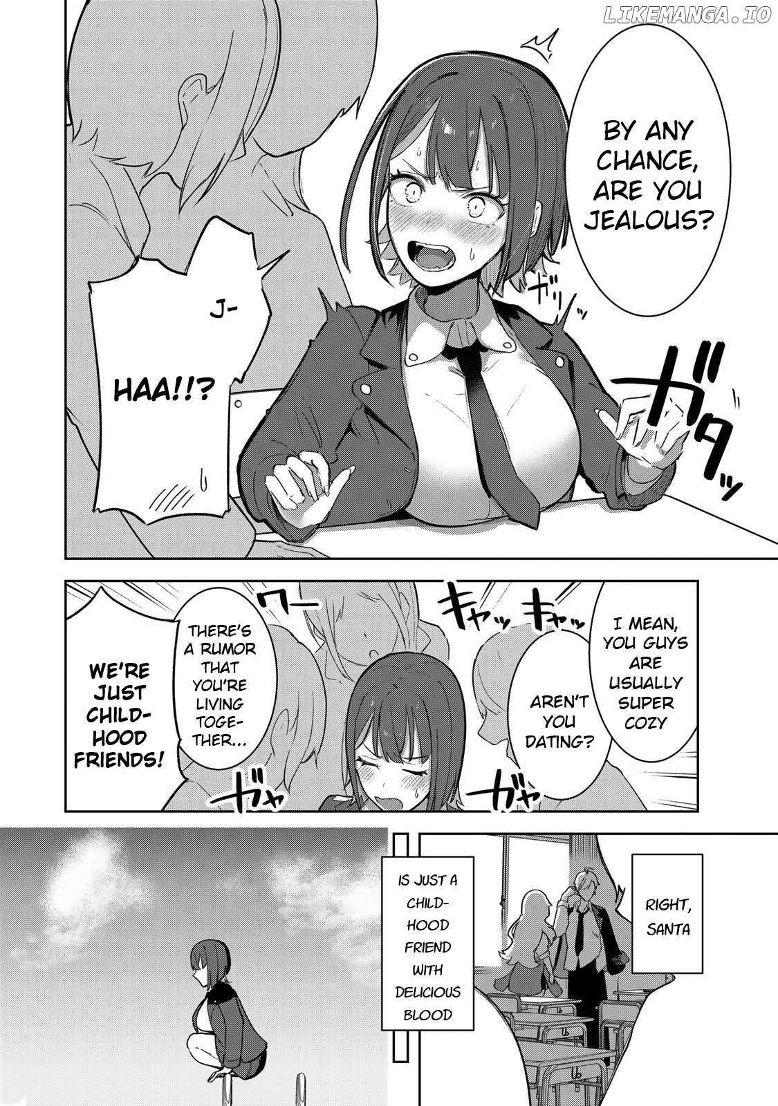 Kyuuketsuki-san wa Chitoraretai - Chapter 1