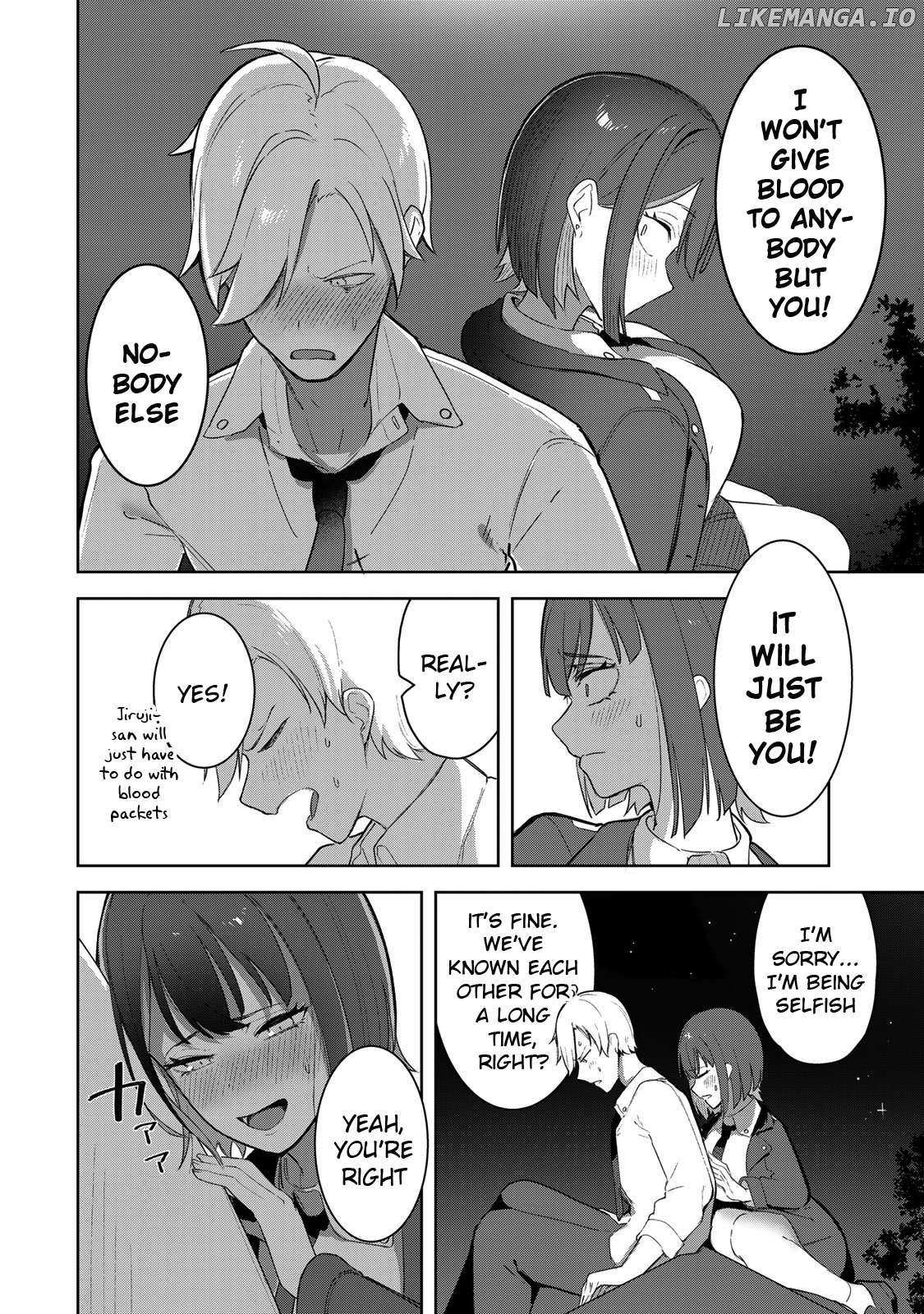 Kyuuketsuki-san wa Chitoraretai - Chapter 1