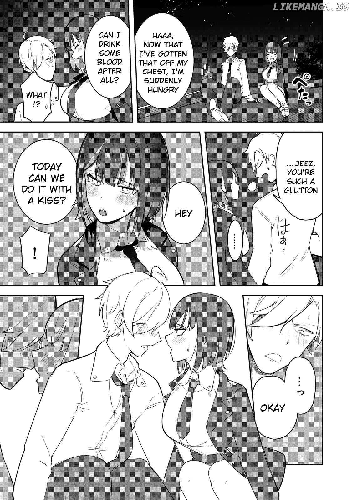 Kyuuketsuki-san wa Chitoraretai - Chapter 1