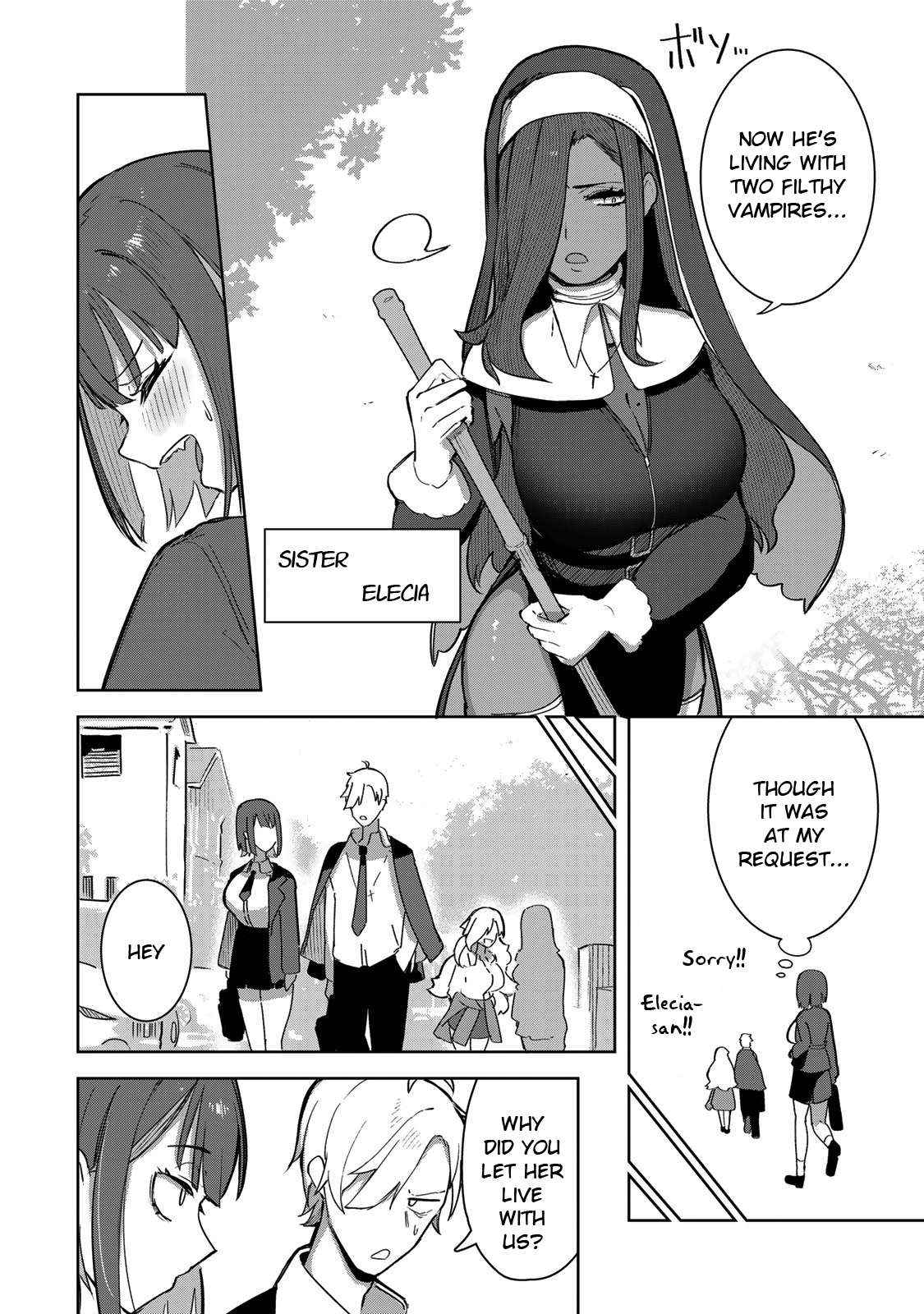 Kyuuketsuki-san wa Chitoraretai - Chapter 2