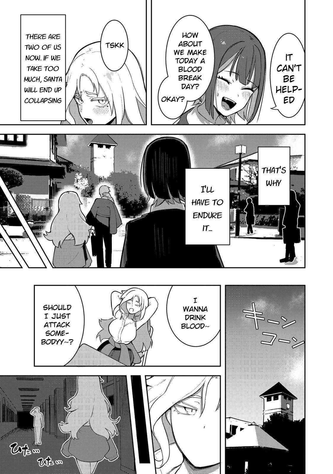 Kyuuketsuki-san wa Chitoraretai - Chapter 2