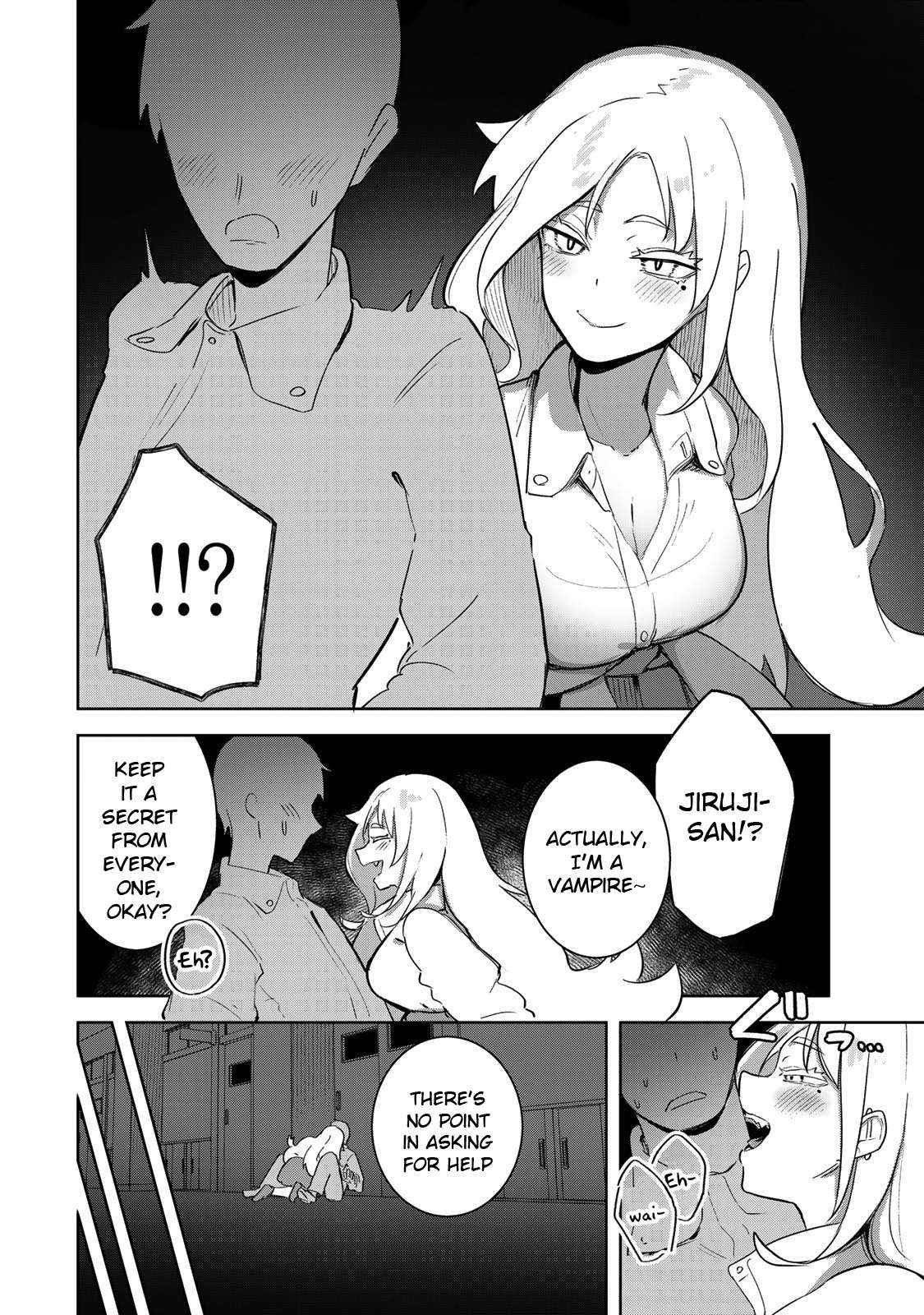 Kyuuketsuki-san wa Chitoraretai - Chapter 2