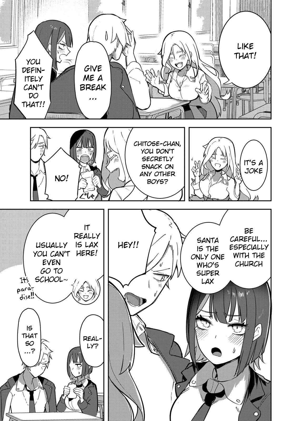 Kyuuketsuki-san wa Chitoraretai - Chapter 2