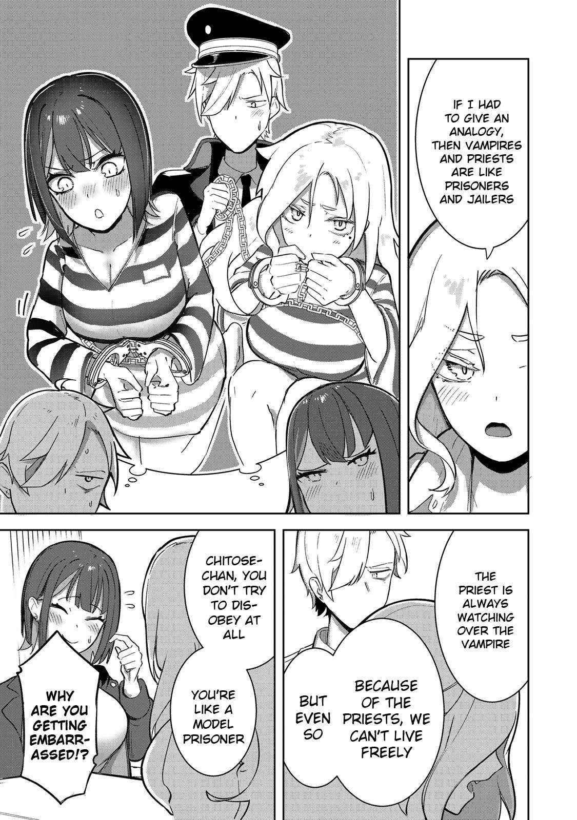 Kyuuketsuki-san wa Chitoraretai - Chapter 2