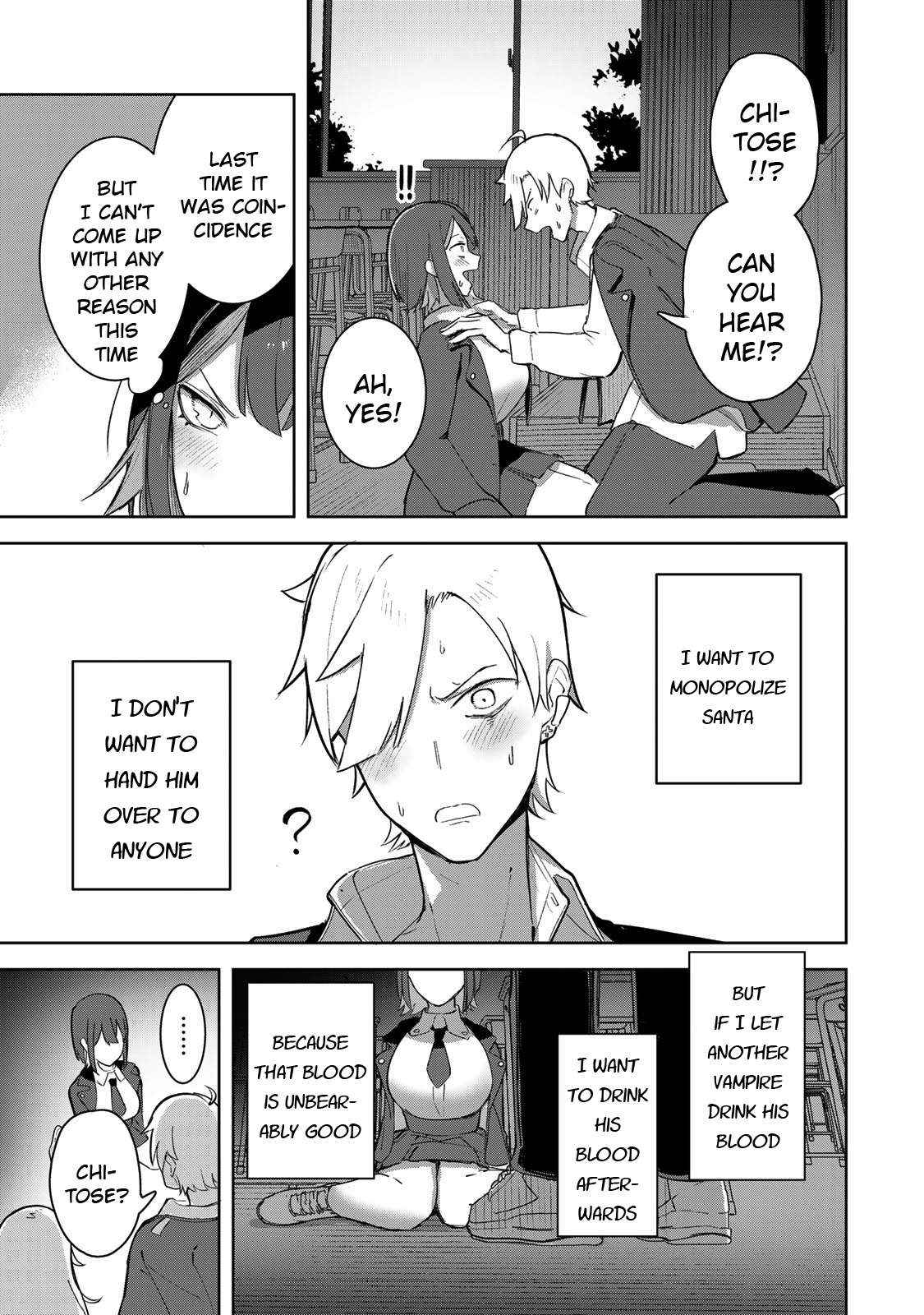 Kyuuketsuki-san wa Chitoraretai - Chapter 2